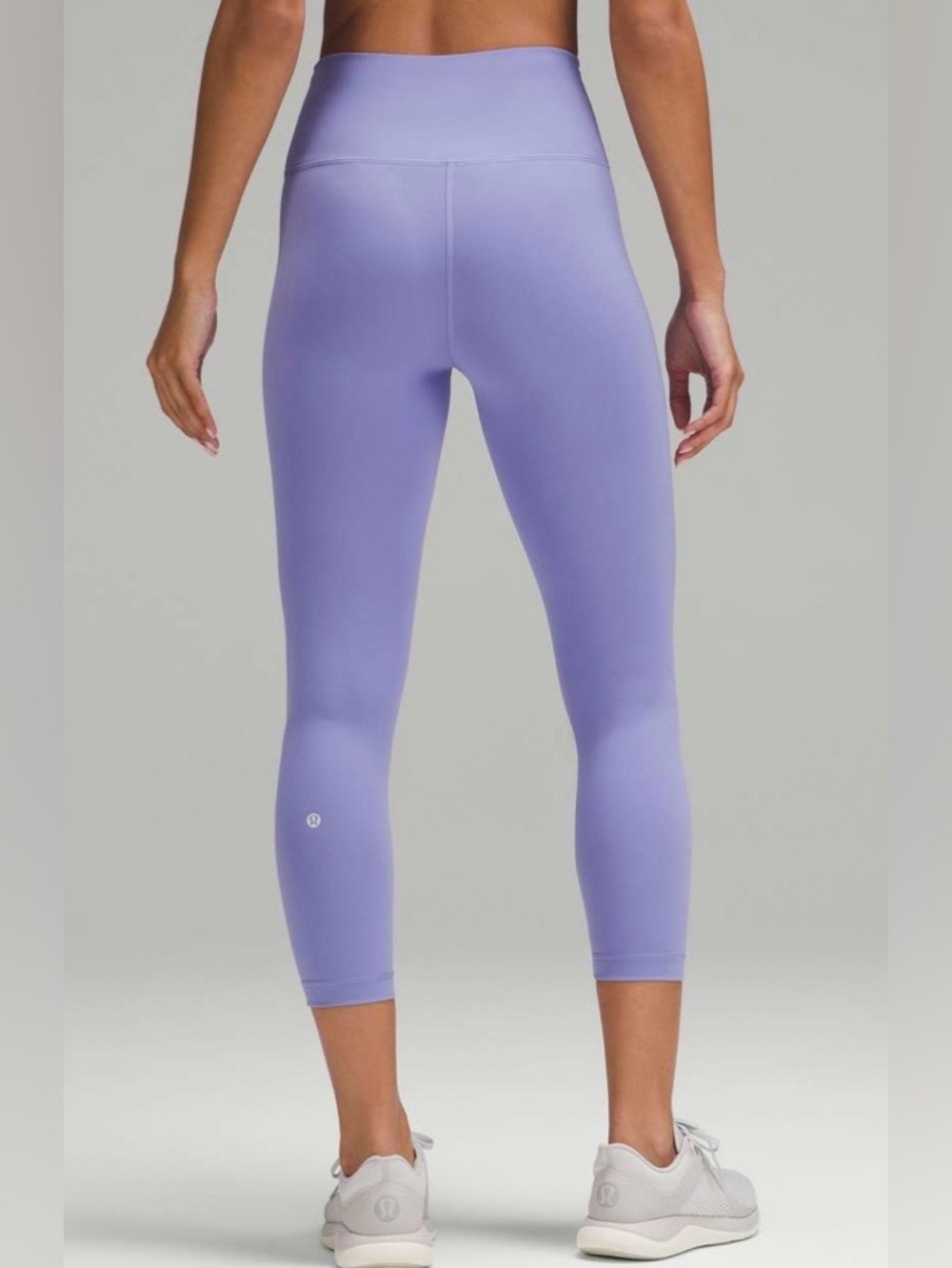 NWOT New Lululemon Wunder Train High-Rise Crop 23" Dark Lavender
